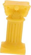 Miniature Roman Pillar Figurine Vintage Greek Column Candle Holders Resin Artistic Ornament for Wedding Christmas Micro Landscape and Aquarium Decoration