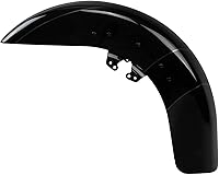 Vista 29 de HR3 Guardabarros delantero de whisky ámbar a juego compatible con Street Glide FLHX 2014 y Road Glide FLTRX 2016 (reemplazo para OEM)