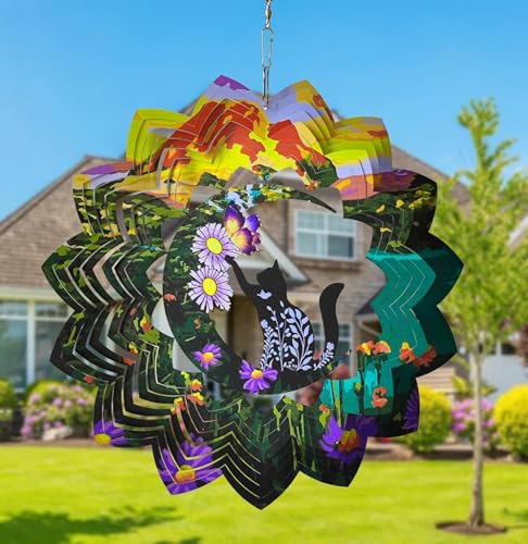 Carillon à vent en métal de couleur, le cadeau idéal pour décorer une maison
