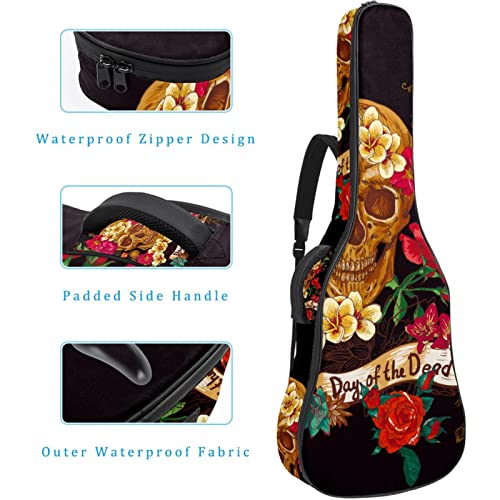 Housse imperméable pour guitare acoustique avec double bandoulière et poche Motif girafe, Multicolore 03., 42.9×16.9×4.7… - Les Beatles, Paul McCartney, John Lennon, RIngo Starr, George Harrison Housse imperméable pour guitare acoustique avec double bandoulière et poche Motif girafe, Multicolore 03., 42.9x16.9x4.7… – Image 5