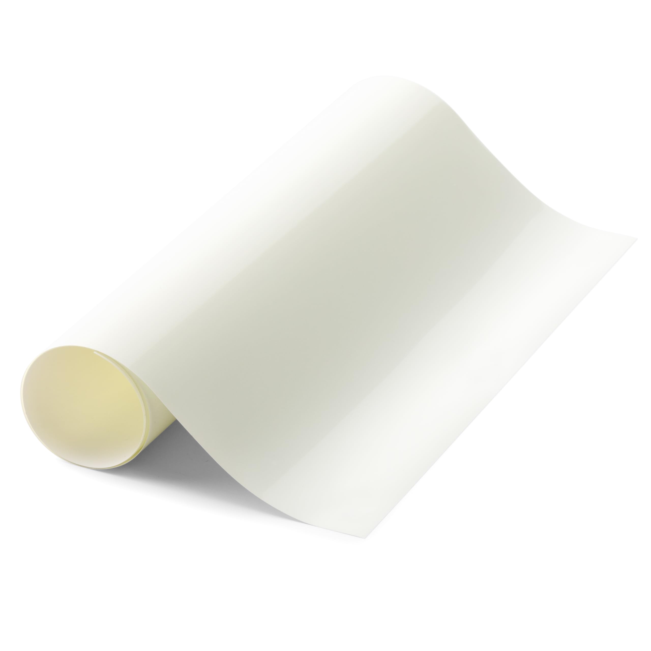 Cricut Iron on | Briller dans l'obscurité | 61 cm (24") | Roll en Vinyle de Transfert de Chaleur (HTV) | pour Une Utilisation avec Toutes Les Machines de Coupe, Blanc, 61cm, 2009610, 61cm (24")