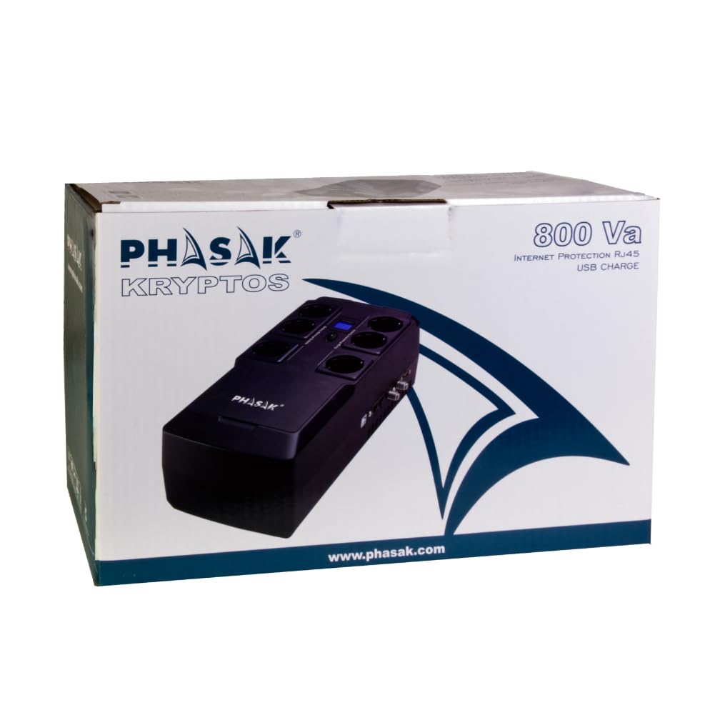 Phasak SAI Interactivo PH 9478 800 VA