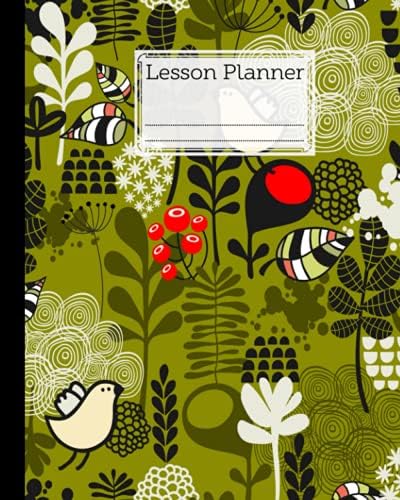 Lesson Planner: 121 Pages, Size 8