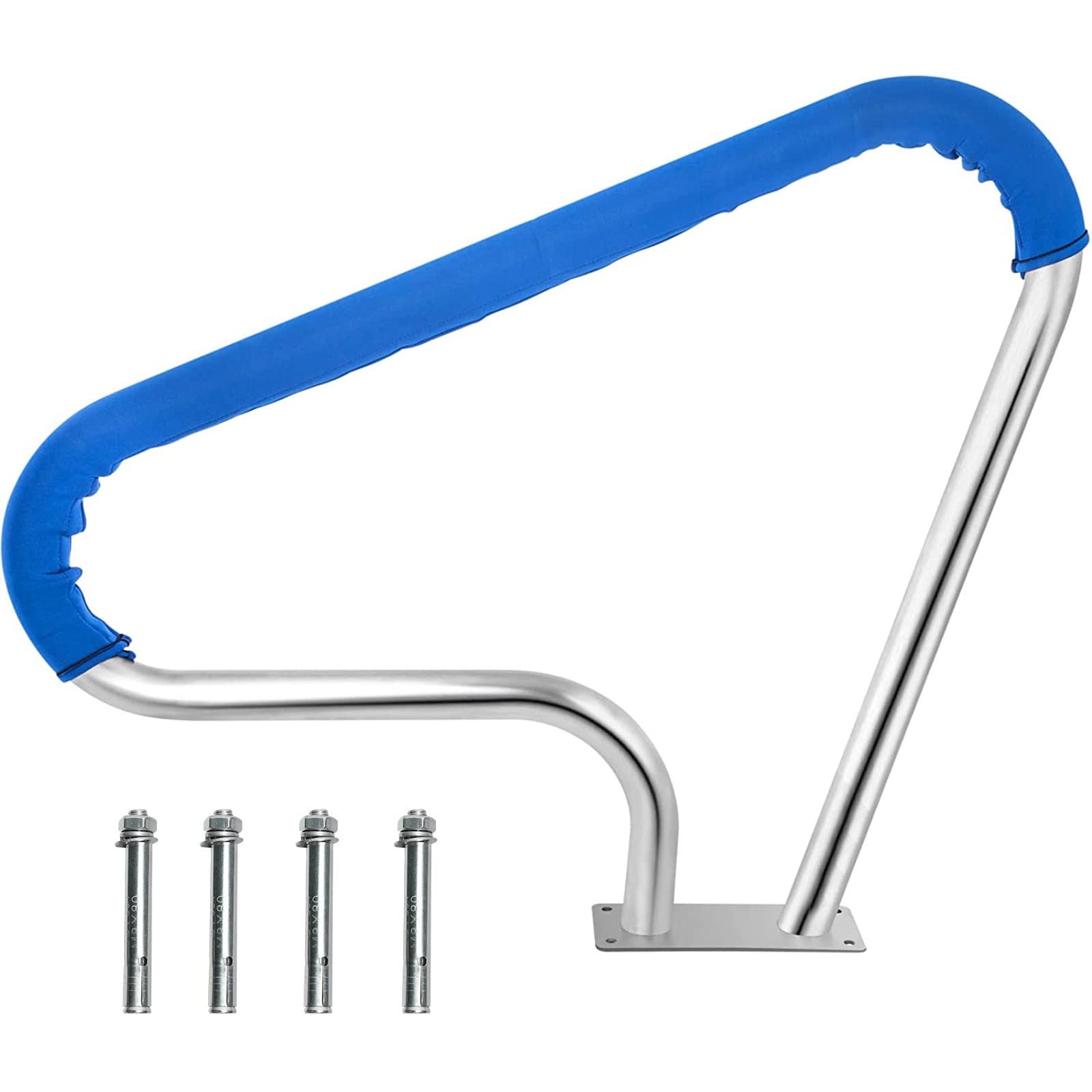 Barandilla De Piscina De 98*81cm Pasamanos De Piscina De Acero Inoxidable Baranda De Piscina Para Piscina Enterrada Baranda De Piscina Para Piscina Sauna Parque Acuático Interior Y Exterior ( Size : 1