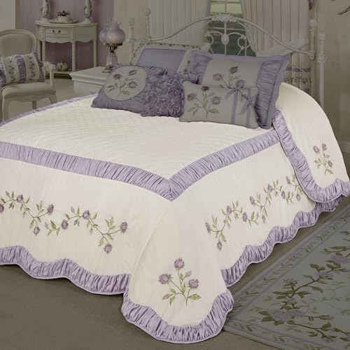 Touch of Class Lavender Rose Grande Queen Bedspread Bedding