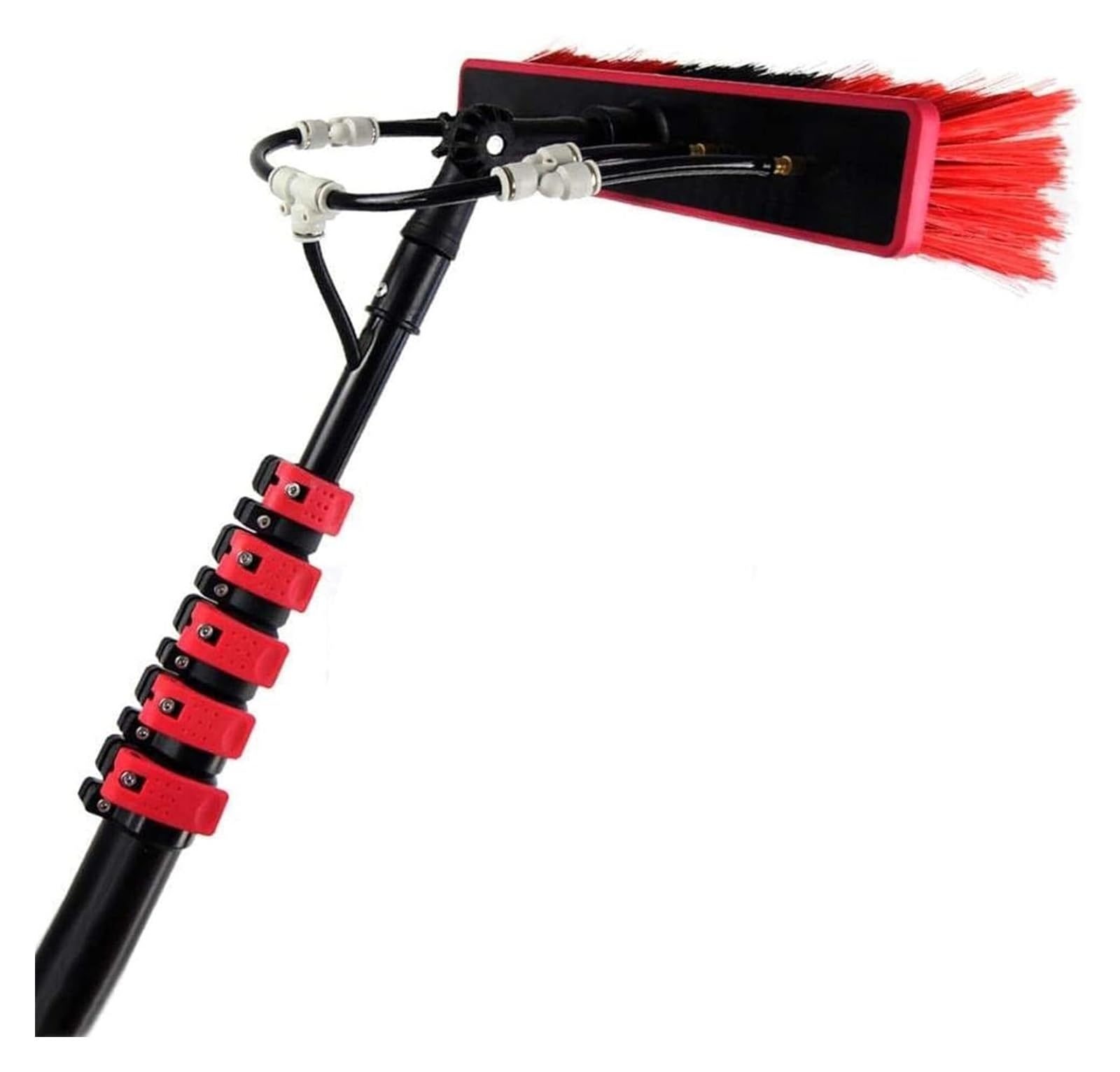 HYLYGFH Telescopic Cleaning Brush Telescopic Brush Extendable Window Squeegee Washer Outdoor Solar Panel(10.8M(36FT))