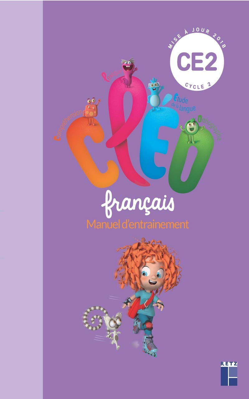 Français Manuel d'entrainement CE2 + aide mémoire - Programme 2018 (CLEO) (French Edition)