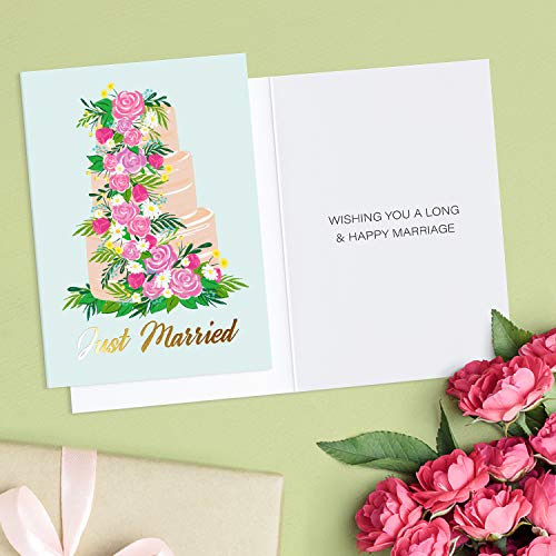 Sweetzer & Orange Assorted Wedding Cards Congratulations Pack Plus 4X Engagement Cards With Envelopes. 24 Boxed Greeting Cards Set. 5X7 Wedding Card For Couple, Greeting Card Assortment #TOP7