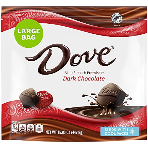 Dove Promises Dark Chocolate Candy, Individually Wrapped, 15.8 Oz Bag #TOP21