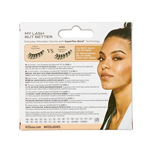 KISS My Lash But Better Collection Lashes - No Filters