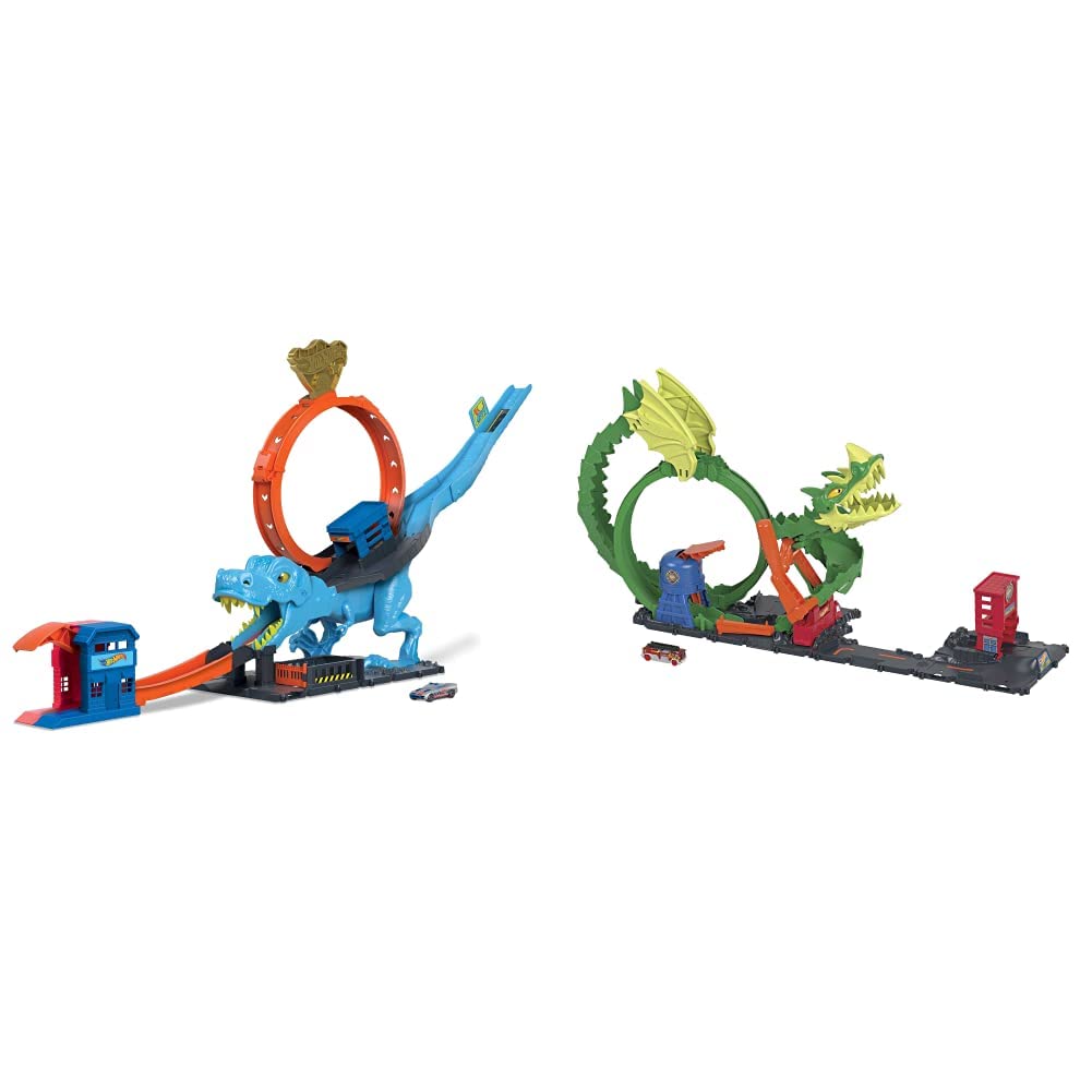 Hot Wheels City Track Set With Toy Car Race Desertcart INDIA