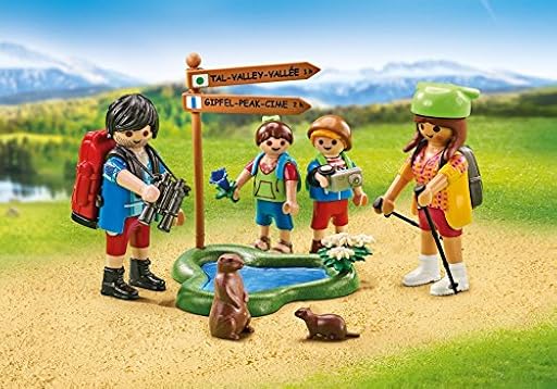 Playmobil 6536 - Familia Excursionistas - Embalaje Plástico, Sin Caja | Ya disponible en tu tienda friki favorita! En mundofriki.es!