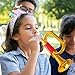 VOSAREA Plastic Bugle Toy Toddlers Instrument Kids Trumpet Bugle Horn Toy Children Early Education Musical Tool Stage Performance Prop