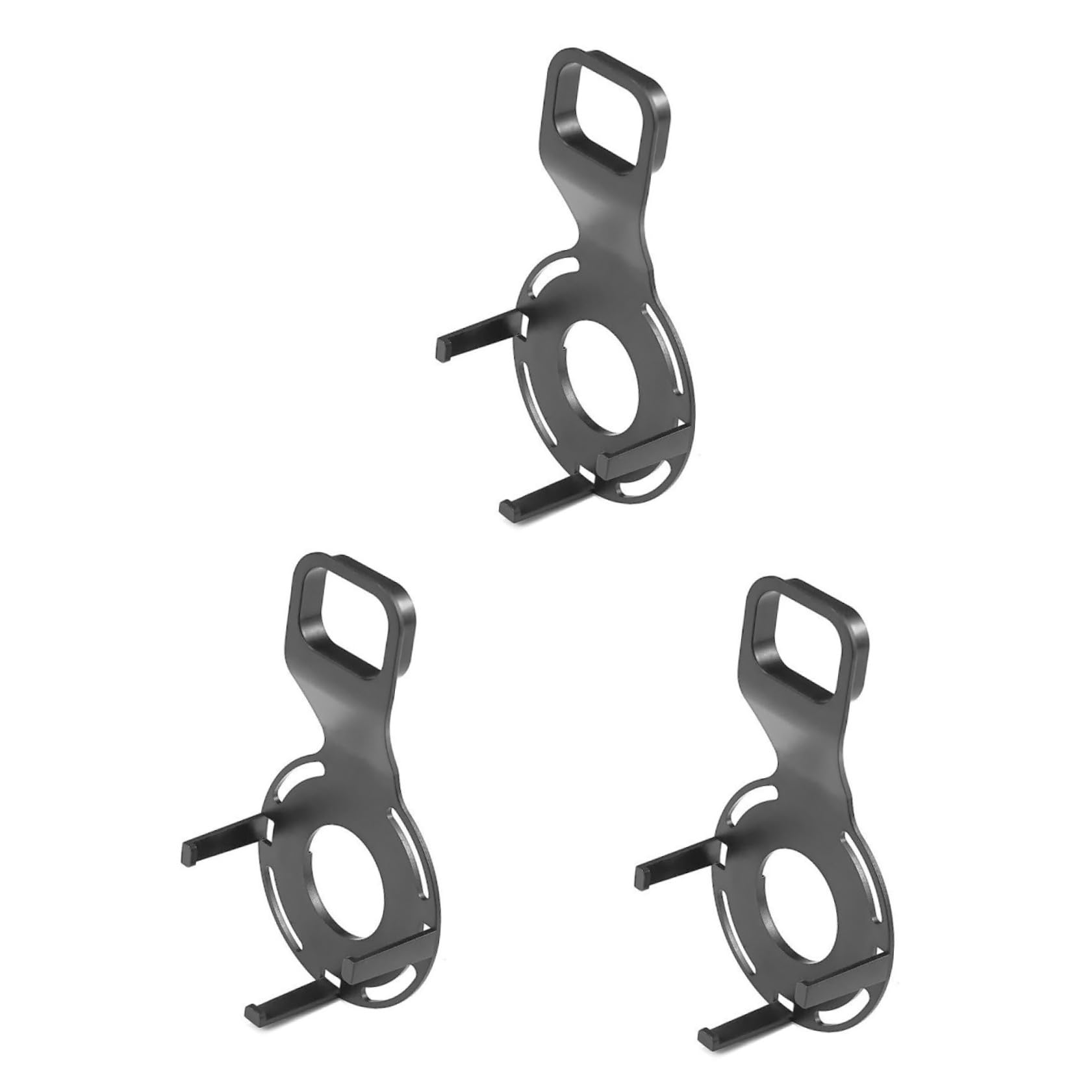 UKCOCO 3piezas Soporte De Pared Para Altavoz Dot Base Acrílica Antideslizante Estabilidad Montaje Seguro Para Negro