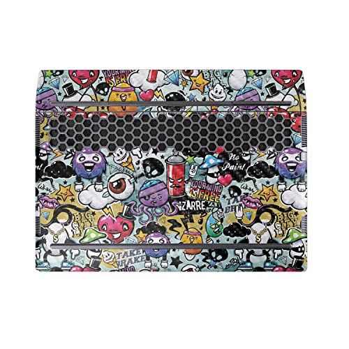 Image of MightySkins Carbon Fiber Skin Compatible with Alienware M17 R5 (2022) Full Wrap Kit - Oddballs | Protective, Durable Textured Carbon Fiber Finish | Easy to Apply & Change Styles | Made in The USA