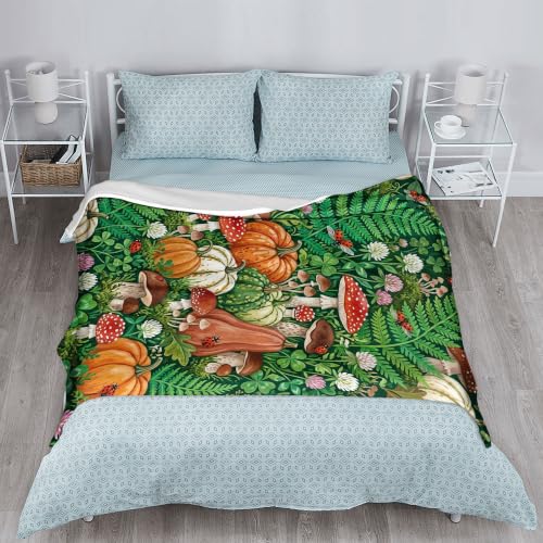Couverture pelucheuse confortable et légère vert automne 152cm - 6