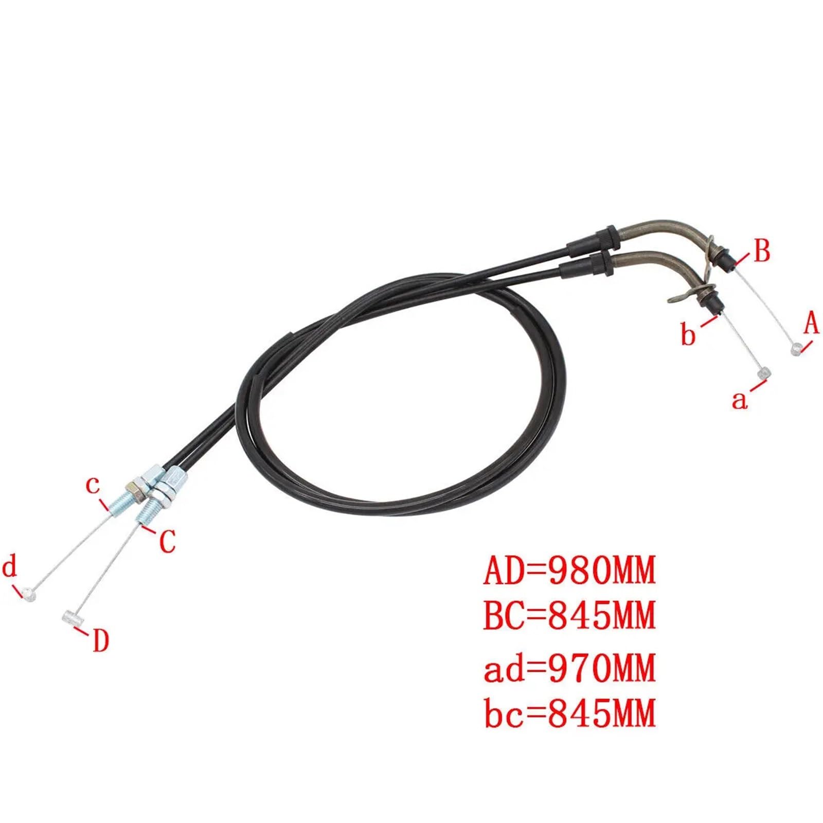 Zestaw naprawczy do linek hamulcowych Do Suzuki GSXR600 GSXR750 600 750 2006-2009 Przewód sprzęgła regulowany stalowy motocykli