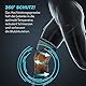 POWERLIX Kniebandage für Damen/Männer, Kompression Kniestütze für Meniskusriss, Arthritis, Linddert Kniescherzen, ACL, Laufen, Gewichtheben, Basketball, Volleyball, Sport, Blau, L
