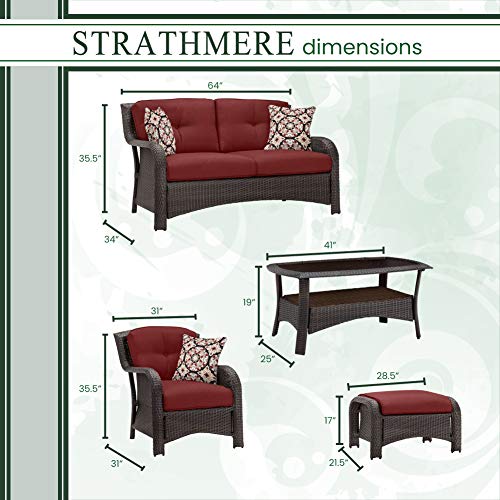 Hanover Strathmere 6 Piece Outdoor Patio Buy Online In El Salvador At Desertcart