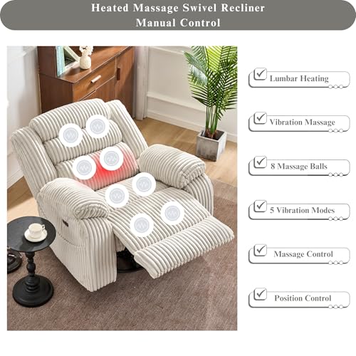 Sillón reclinable tapizado en terciopelo Blanco grisáceo miniatura 4