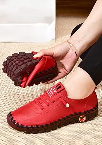 DYJAGYO Super Soft Orthopaedic Shoes, Super Soft Comfortable Orthopaedic Shoes, Non-Slip Breathable Mum's Casual Walking Shoes Suitable for Women's Outdoor Shopping3