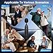 IceHeat Sound Amplifier for Seniors, Features Automatic Noise Reduction to Enhance Voices, Howling Suppression, Instant on-and-use Operation, and 7-Button Volume Adjustment