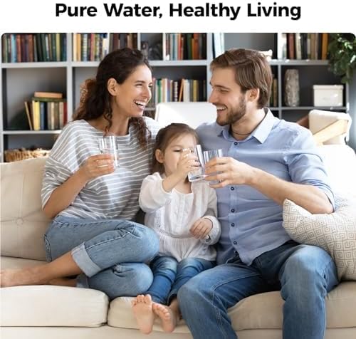 Miniatura 3 de Fil-fresh Filtro de agua de repuesto estándar para jarras y dispensadores Brita, reduce el sabor y el olor del cloro, certificado NSF, paquete de 3