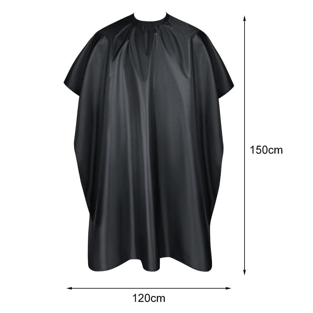 Beugo 4 Piezas Capas para Peluqueria Profesional Impermeable con Tijeras y Peine