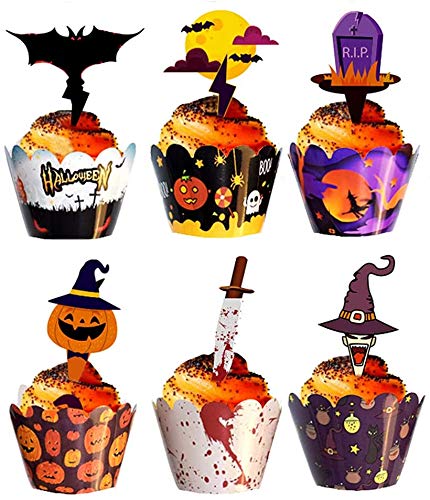 Decorazioni per Cupcake di Halloween, Cupcake