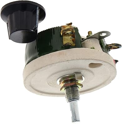 Jutagoss 50W 30 Ohm Wirewound Ceramic Potentiometer Rheostat Variable Resistor with Knob