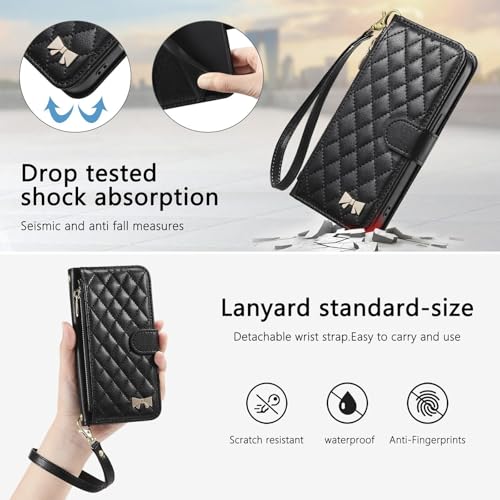 Étui pour Samsung S24 Plus violet avec fentes cartes et fermeture magnétique