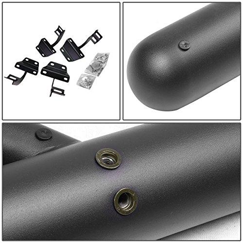 Estribos laterales de aluminio negro para Ford F-150 F-250 F-350 miniatura 3