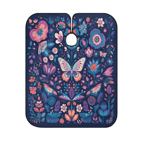 Capa para cortar cabello con ajuste en cuello 66.9x56.7 in miniatura 6