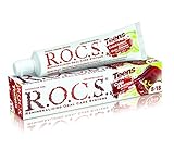 Zahnpasta R.O.C.S. Teens Go Active! mit Schwanz und Zitrone Geschmack