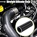 X AUTOHAUX 30mm ID Car Universal Black High Performance Straight Silicone Hose Coupler Intercooler Tube