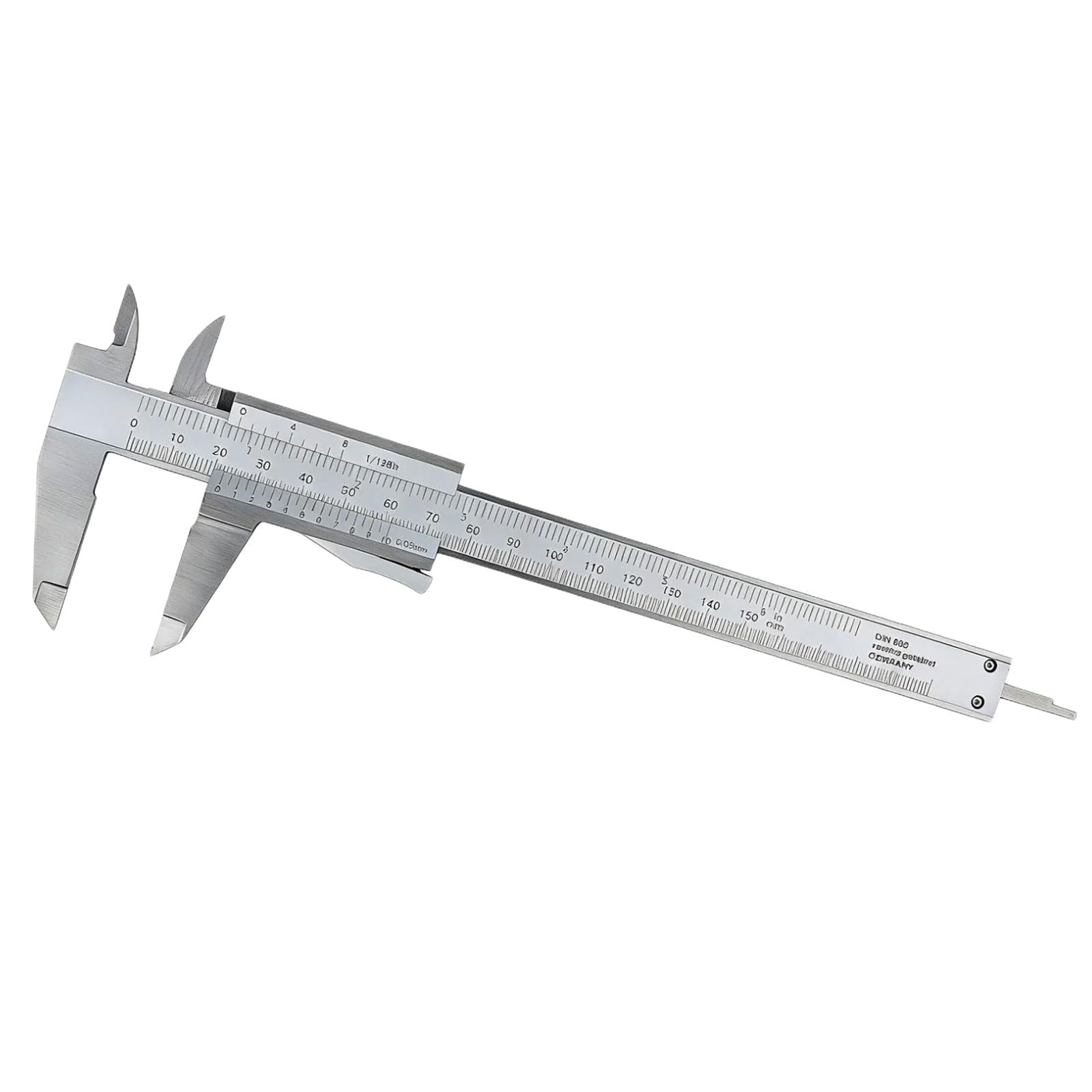 Fromceo 150Mm Accuracy Portable Vernier Caliper 0 To With Clear Scale For Workshops Digital Measure For Engineers