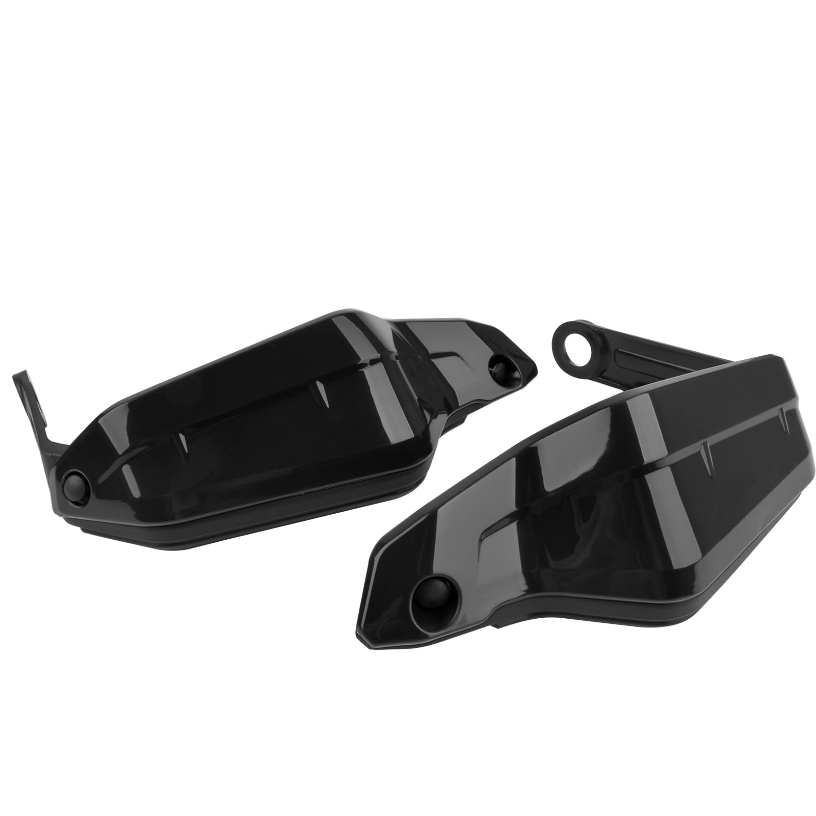 Protège-mains moto compatibles avec Transalp XL750 2023-2026 - Protection de levier de frein, guidon et pare-brise - Accessoires XL750 Transalp 750 (Noir - 2 paires)