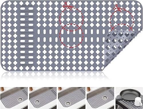 Tapete de silicona para fregadero 28"x14" ARLBA miniatura 7