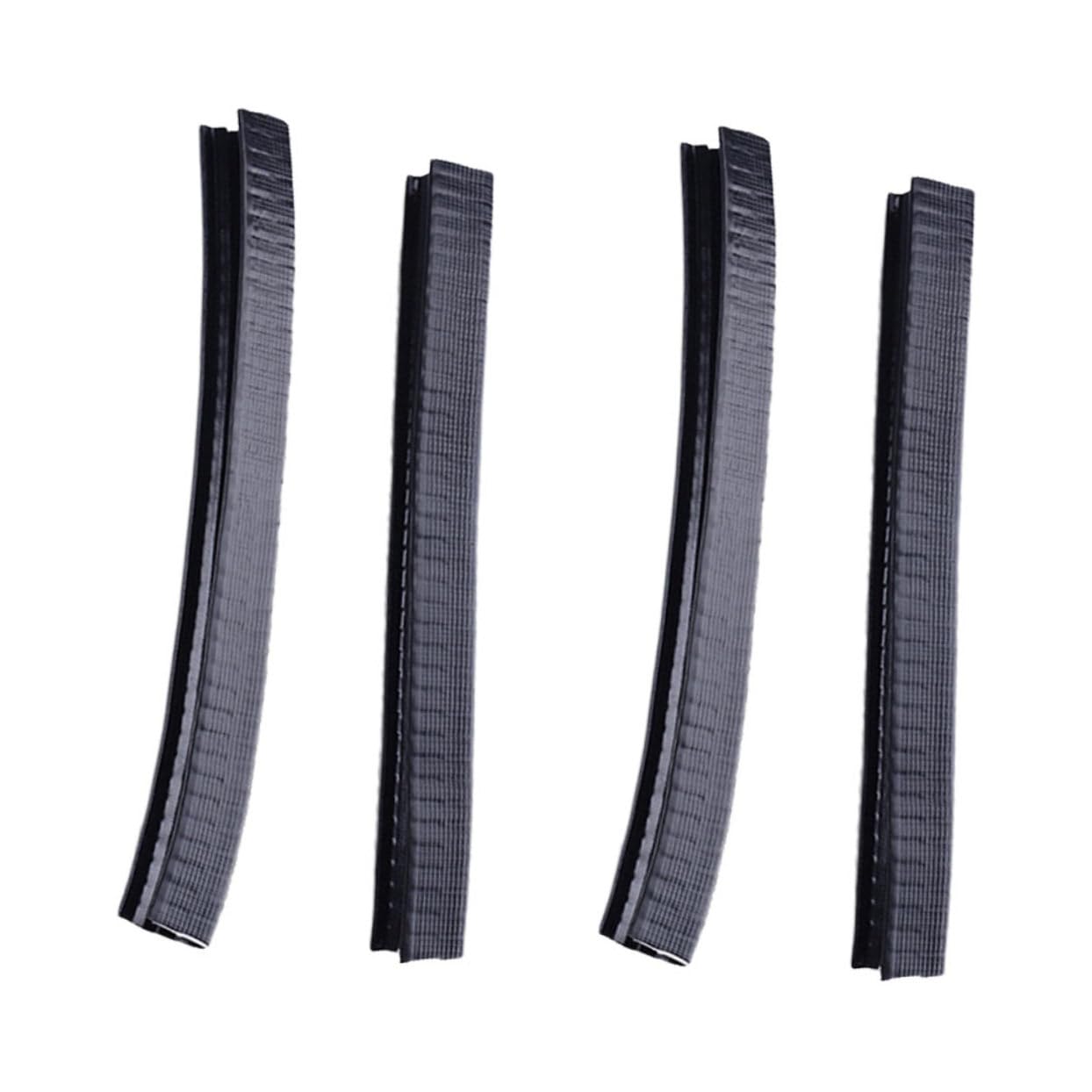 BCOATH 2pairs Skateboard Deck Bumper Strips Impact for Boys and Girls Beginners and Youths Prevent Nicks Chips and Scratches Skateboard Decks