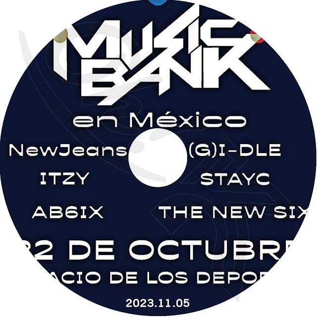 Amazon | K-POP DVD Music Bank IN MEXICO 2023.11.05