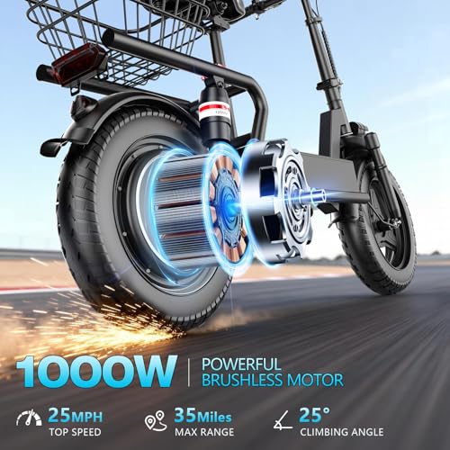 Electric Scooter with Seat 1000W