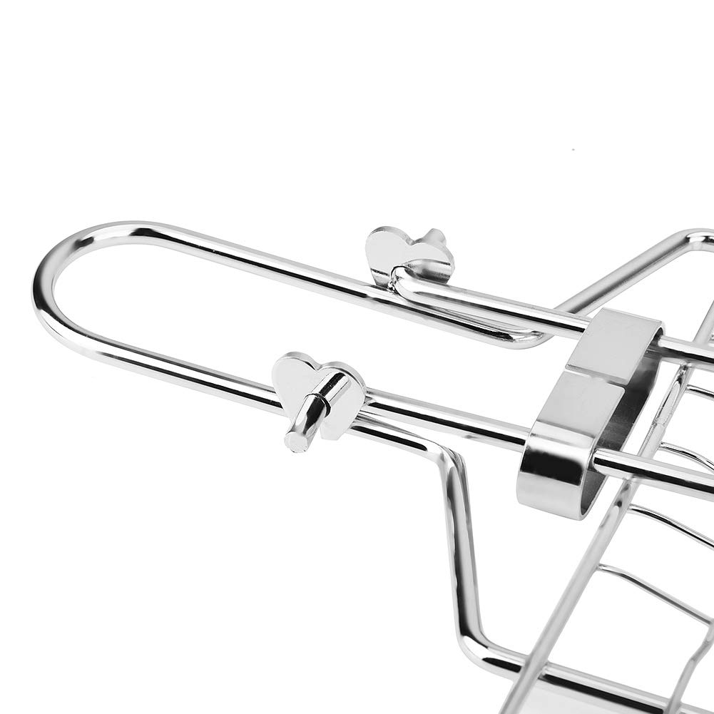Cesta para Parrilla, Cesta para Asar Pescado, Cesta Portátil de Metal para Barbacoa para Pescado, Verduras Y Gambas, Accesorios para Barbacoa
