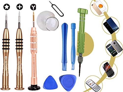 DIY Crafts Mobile Phone Screwdriver Repair Tool Set for Mobile Phone Ipad Tablets MacBook Laptop Pc Maintenance, Upkeep & Repairs Tools As Image (4 Pcs Set, As Image Tools)