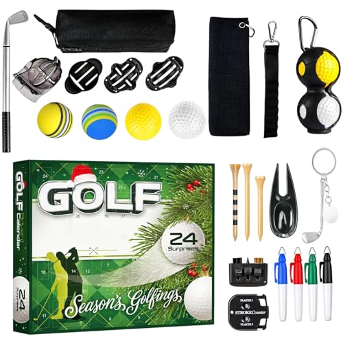 Calendrier de l'Avent Golf idéal comme cadeau de Noël pour mari et père