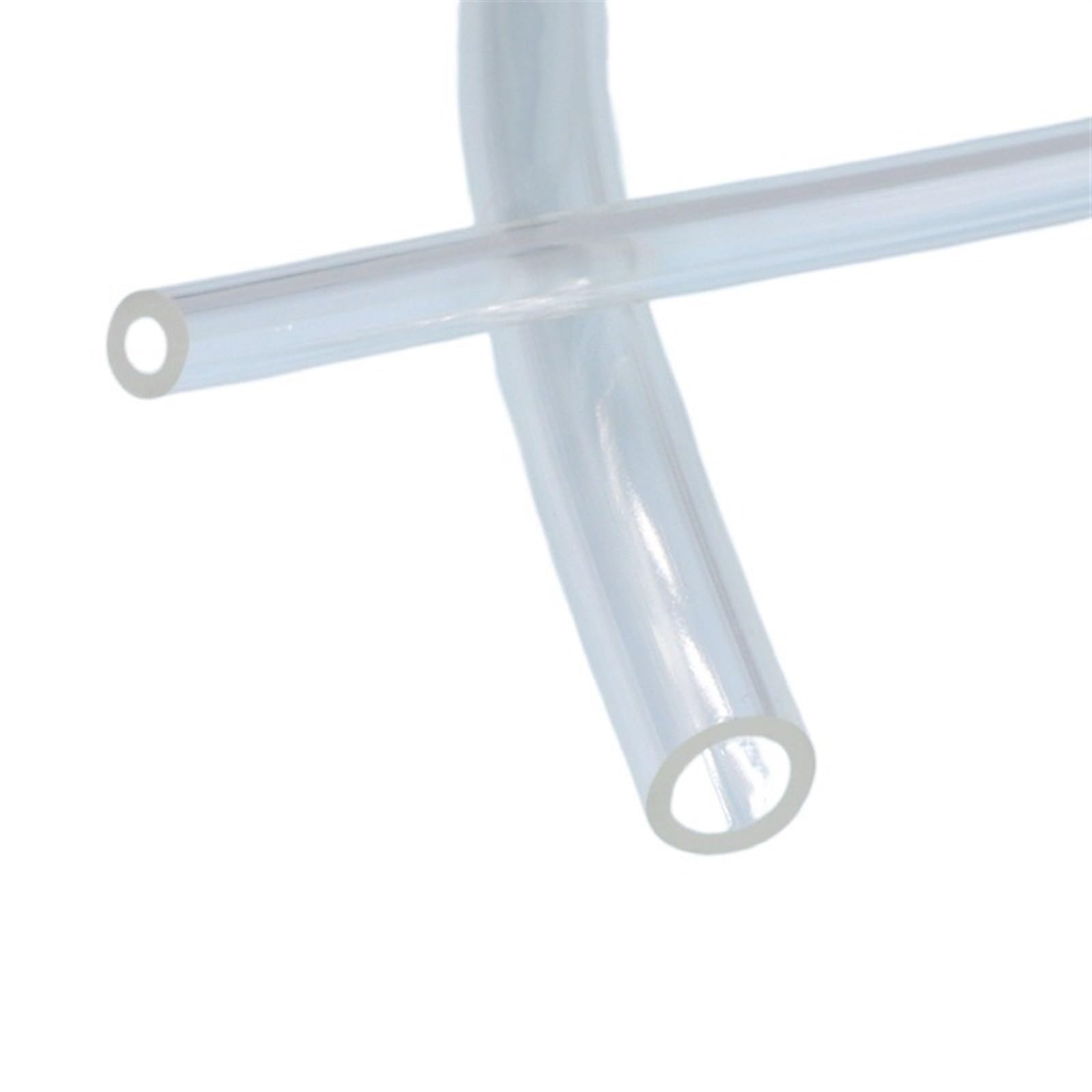 flexiable rubber Fuel gas Hose String Tube Petrol Pipe for Trimmer Chainsaw Blower Hoses DIY Tools 2mm x 3.5mm drain elastic (Color : Clear, Size : 5 Meters)