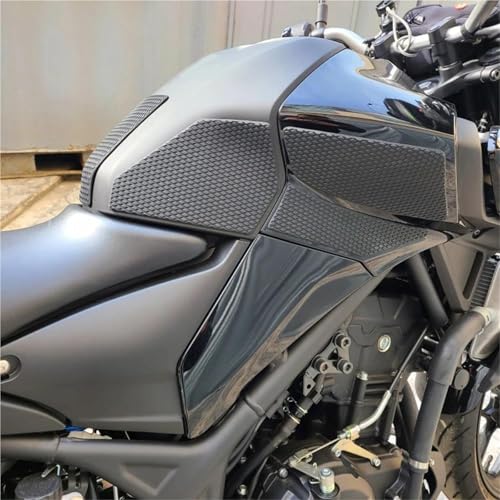 Protection de réservoir moto Yamaha MT03 contre rayures et glissements genouillère - 2