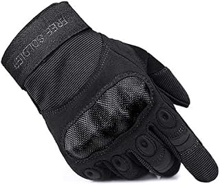 FREE SOLDIER Tactical Gloves Outdoor Military Armor Full Finger Gloves for Men Cycling