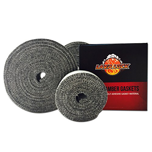 BBQ gaskets Nomex High Temp Replacement for All Kamado Smokers (Joe, Primo, Grill Dome, King, Komodo, saffire etc)