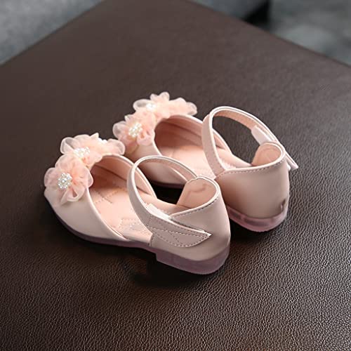 IWIHMIV Girls Sandals Low Heels Dress Pump Ankle Strap Open Toe Girl Wedding Party Shoes Princess Dress Up Shoes for Girls4