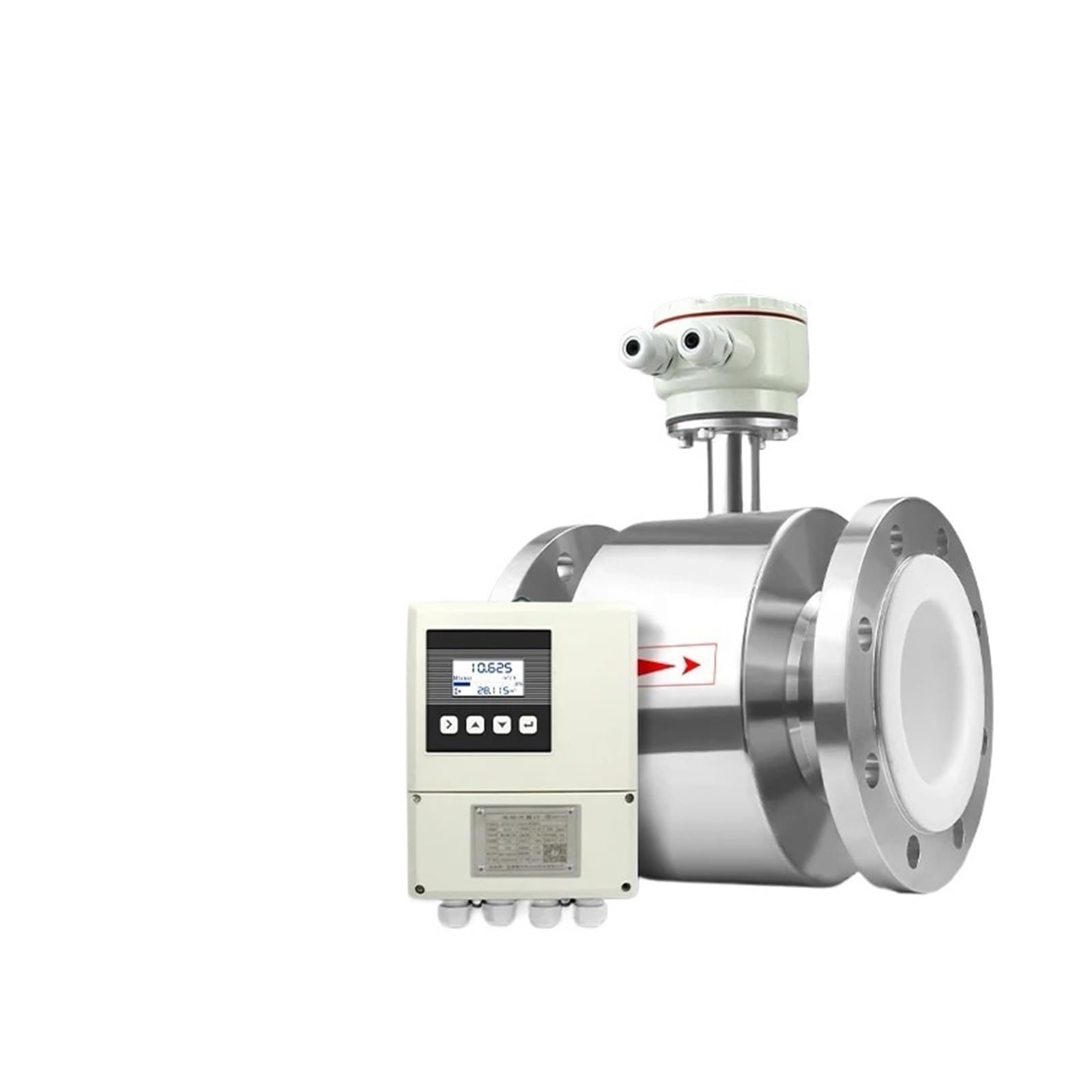 BALYDLUL Distance Display Electromagnetic Flowmeter DN10 DN50 Conductive Liquid Measuring SS304(DN20 SS304)
